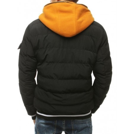 Pánska zimná čierna bunda TX3432