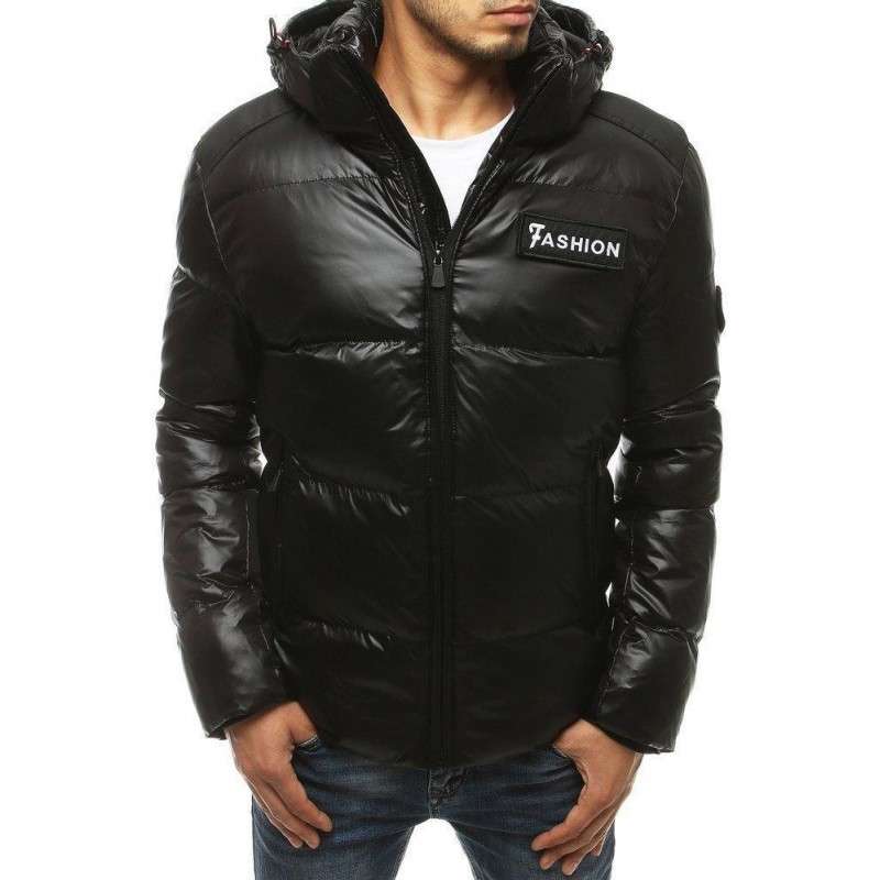 Pánska zimná prešívaná bunda TX3449 - čierna