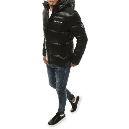 Pánska zimná prešívaná bunda TX3449 - čierna