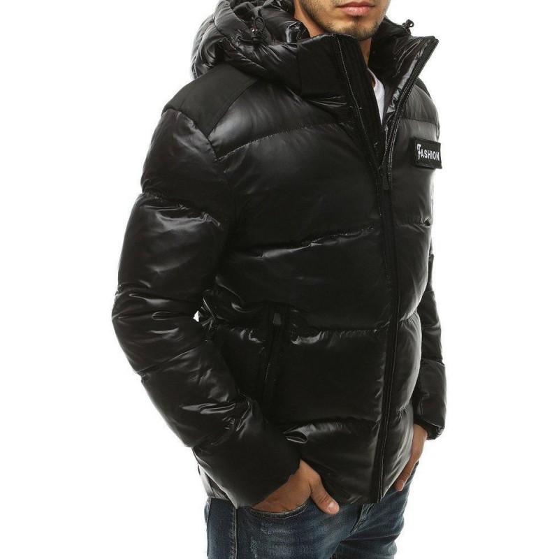 Pánska zimná prešívaná bunda TX3449 - čierna