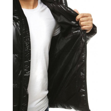 Pánska zimná prešívaná bunda TX3449 - čierna