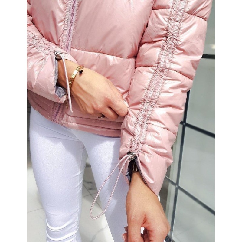 Zimná dámska prešívaná bunda SEPHIA TY1451 - ružová