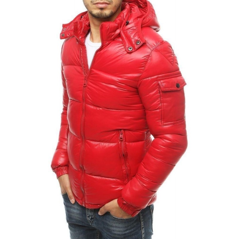 Pánska zimná červená bunda TX3466