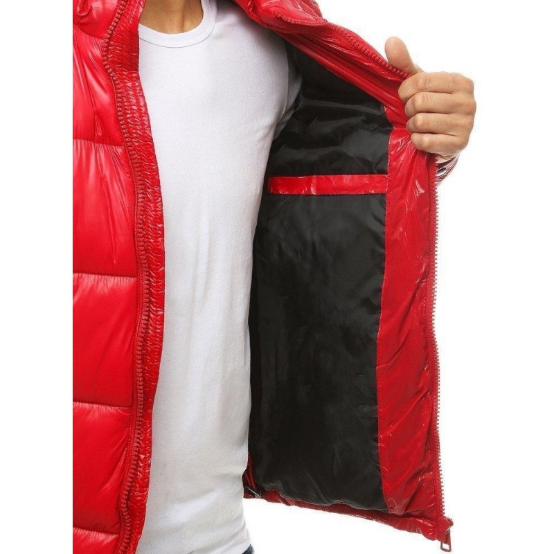 Pánska zimná červená bunda TX3466