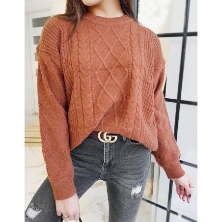 Dámsky kamelový sveter DIVISION MY0799