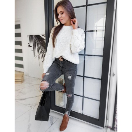 Dámsky béžový sveter DIVISION MY0800