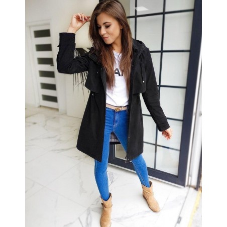 Dámska prechodná parka KIARA TY1493 - čierna