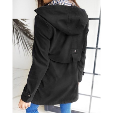 Dámska prechodná parka KIARA TY1493 - čierna