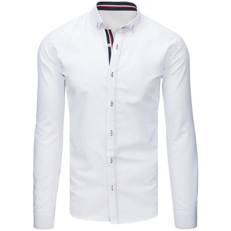 Pánska elegantná košeľa (dx1630) - biela