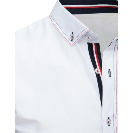 Pánska elegantná košeľa (dx1630) - biela