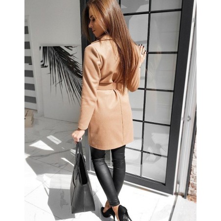 Dámsky kabát DARIO NY0366 - kamelový
