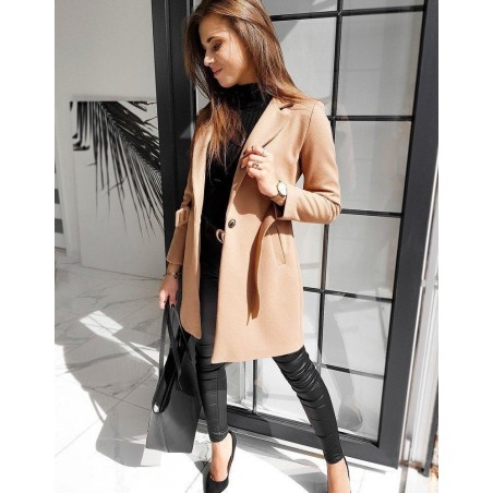 Dámsky kabát DARIO NY0366 - kamelový
