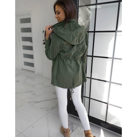 Zelená dámska parka FIRIMA TY1526
