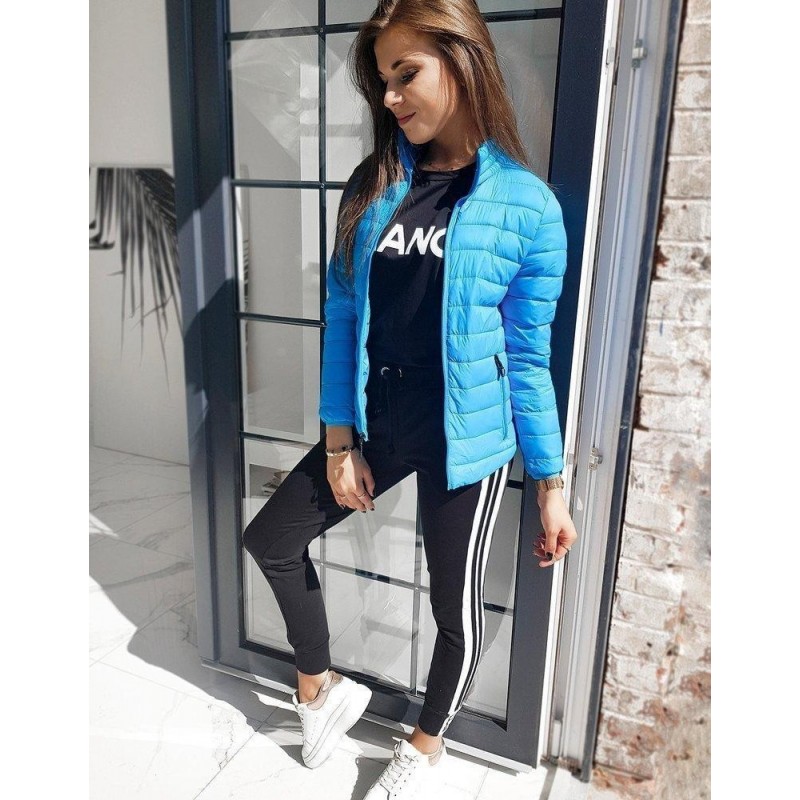 Prešívaná dámska bunda EMMA TY1539 - modrá