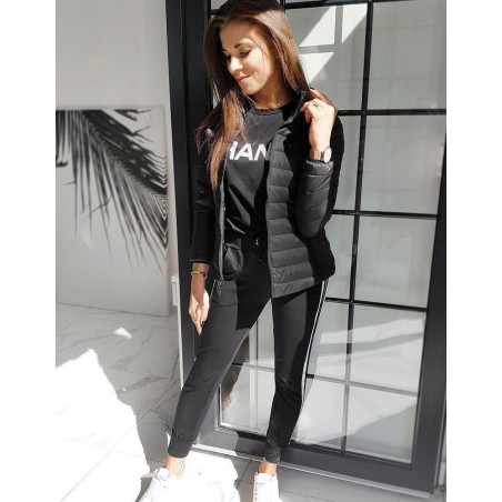 Prešívaná dámska bunda EMMA TY1541 - čierna