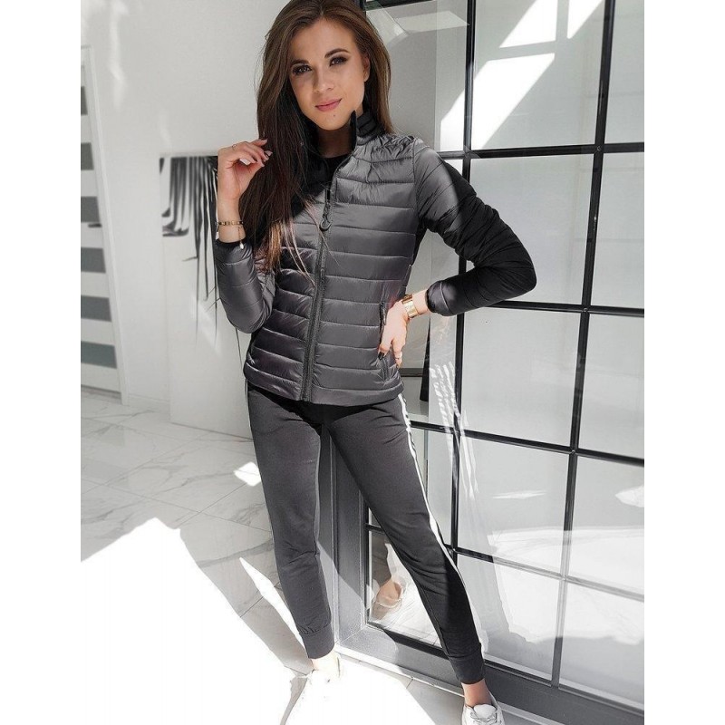 Prešívaná dámska bunda EMMA TY1541 - čierna