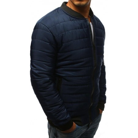 Tmavomodrá pánska prechodná bombera TX2205