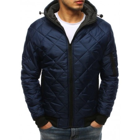 Tmavomodrá pánska prechodná bunda TX2602