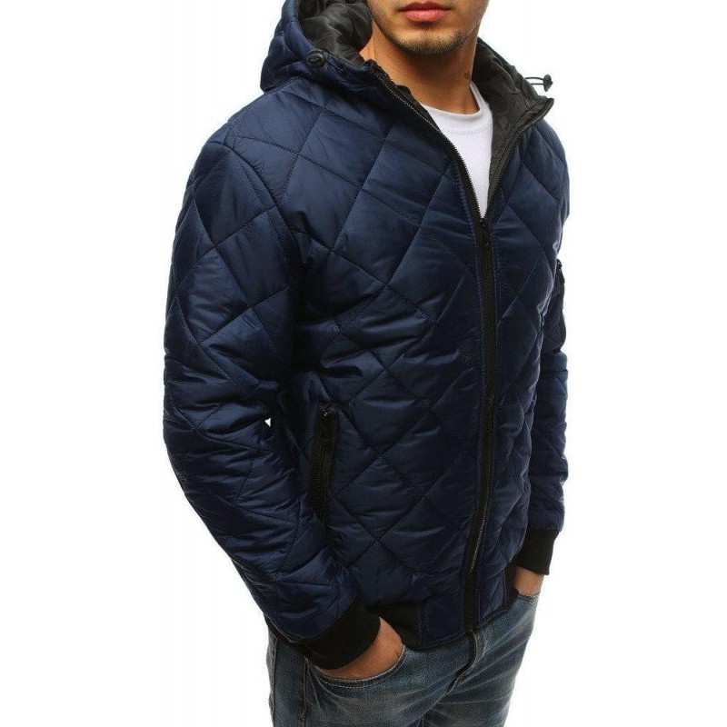 Tmavomodrá pánska prechodná bunda TX2602