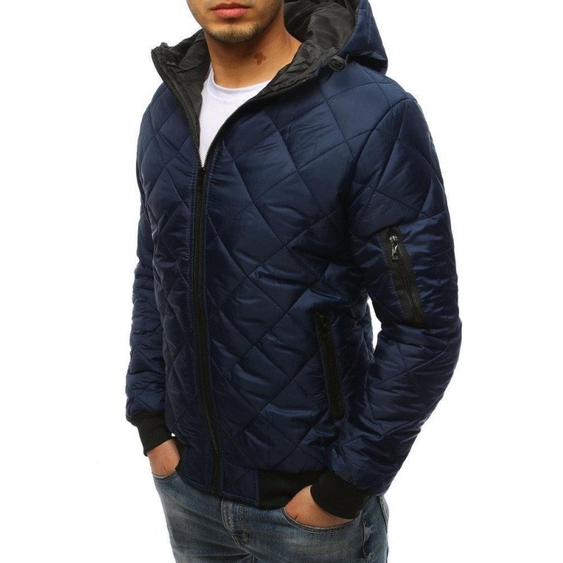 Tmavomodrá pánska prechodná bunda TX2602