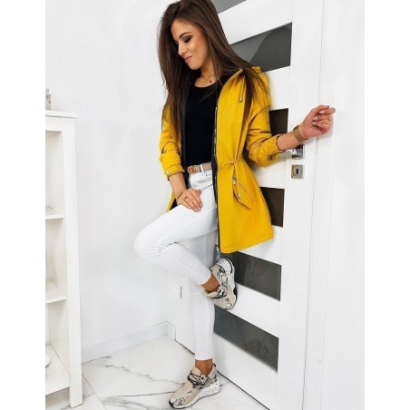 Žltá obojstranná dámska parka SILLA TY1200