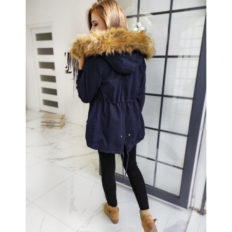 Dámska zimná tmavomodrá bunda SEVILLA TY1294