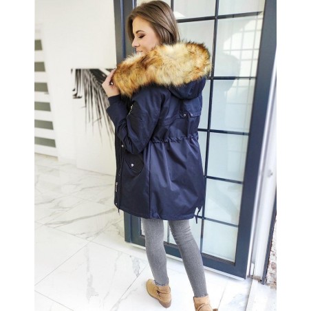 Dámska parka COTOFINO 2v1 TY1435 - tmavomodrá
