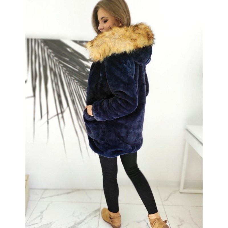 Tmavomodrá dámska zimná parka ENDURO TY1441