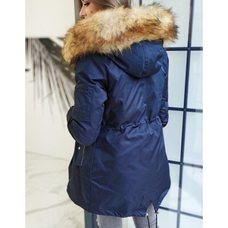 Dámska tmavomodrá parka 3v1 VELLA TY1453