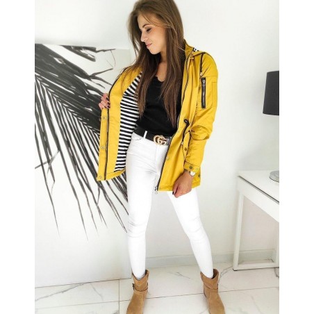 Dámska žltá parka STENDI TY1485