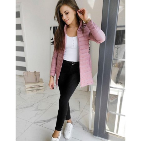 Dámska prešívaná bunda MELODI TY1528 - ružová