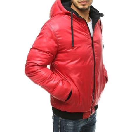 Dvojstranná zimná pánska bunda TX3525 - tmavomodrá