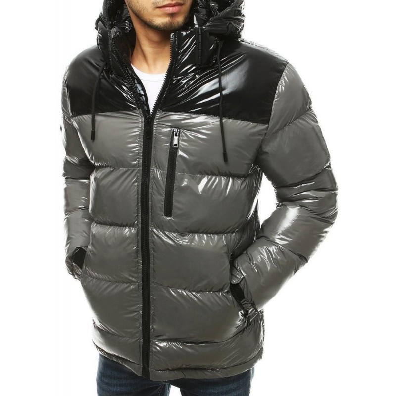 Pánska zimná bunda TX3528 - sivá