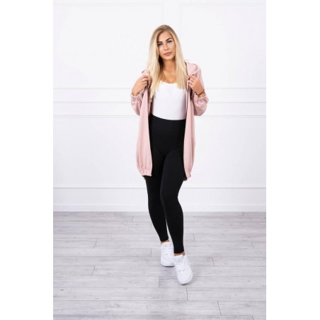 Mikina s potlačou pre dámy 9117 - tmavoružová