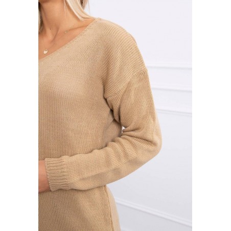 Dámsky sveter 2020-15 - kamelový