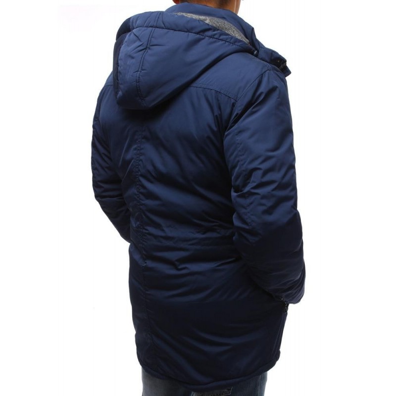 Pánska zimná bunda (tx2481) - tmavomodrá, veľ. XXL