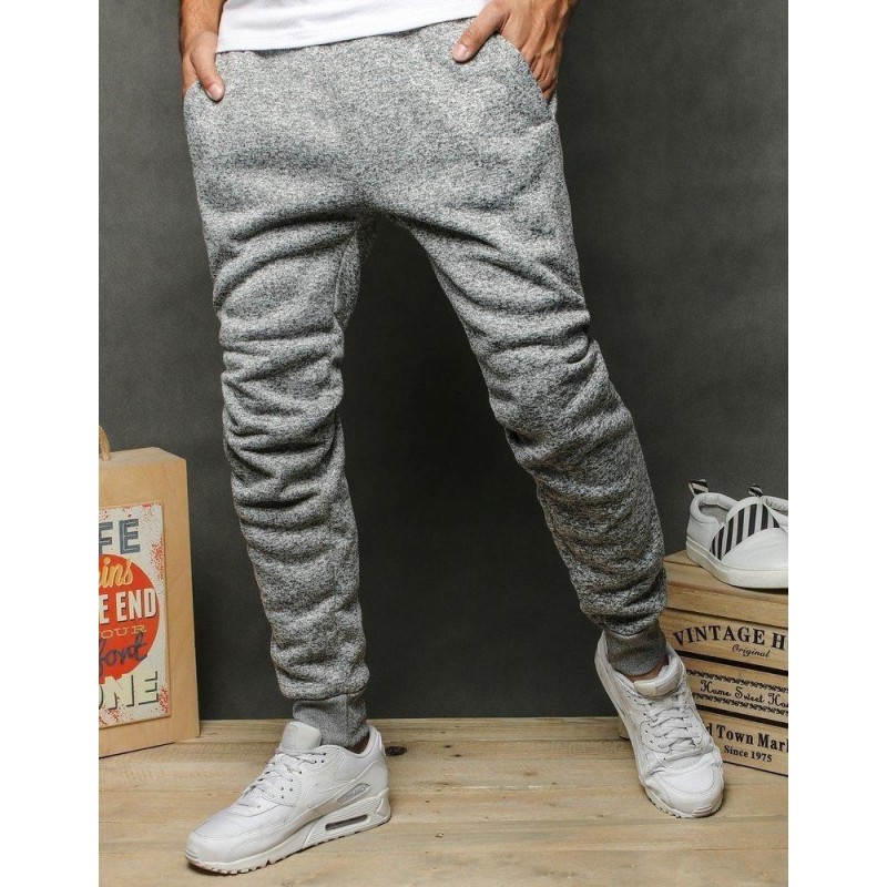 Pánske sivé tepláky UX2365