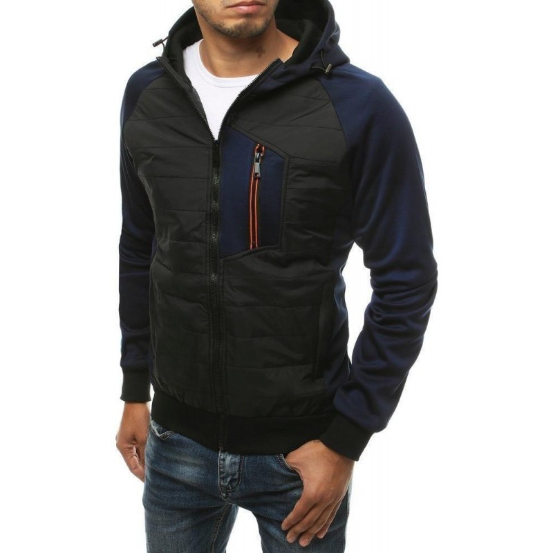 Prechodná tmavomodrá pánska bunda TX3397