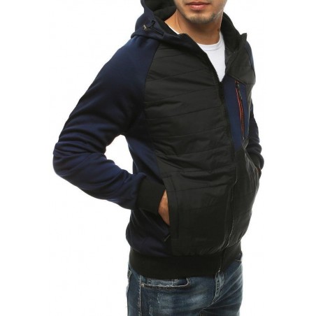 Prechodná tmavomodrá pánska bunda TX3397