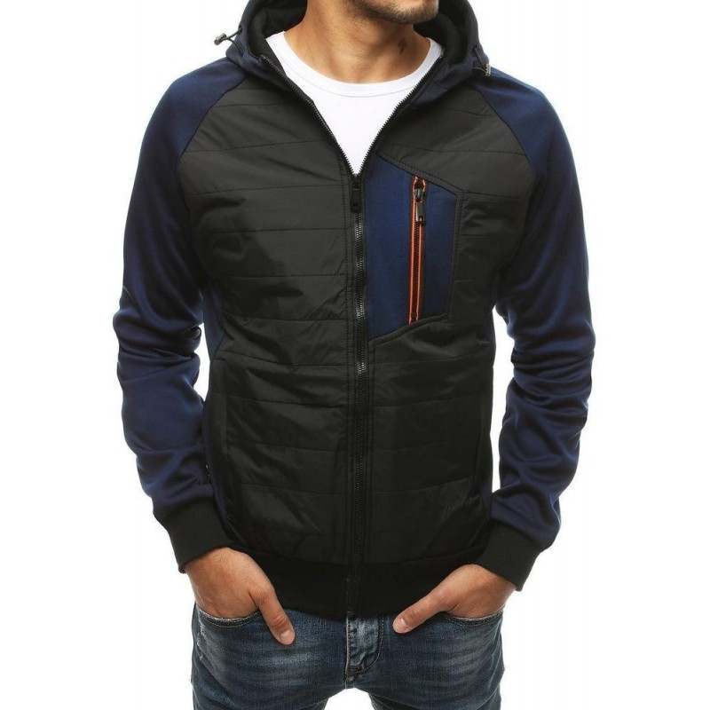 Prechodná tmavomodrá pánska bunda TX3397