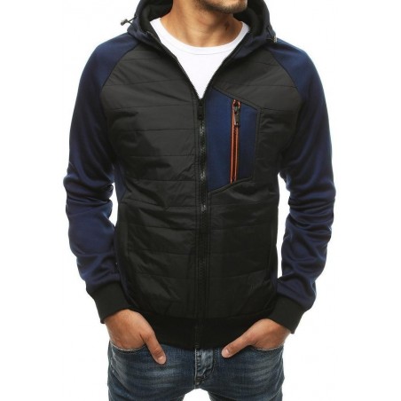 Prechodná tmavomodrá pánska bunda TX3397