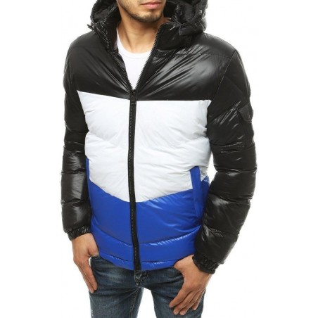 Zimná pánska prešívaná bunda TX3429 - čierna