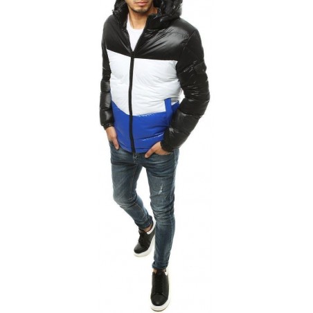 Zimná pánska prešívaná bunda TX3429 - čierna