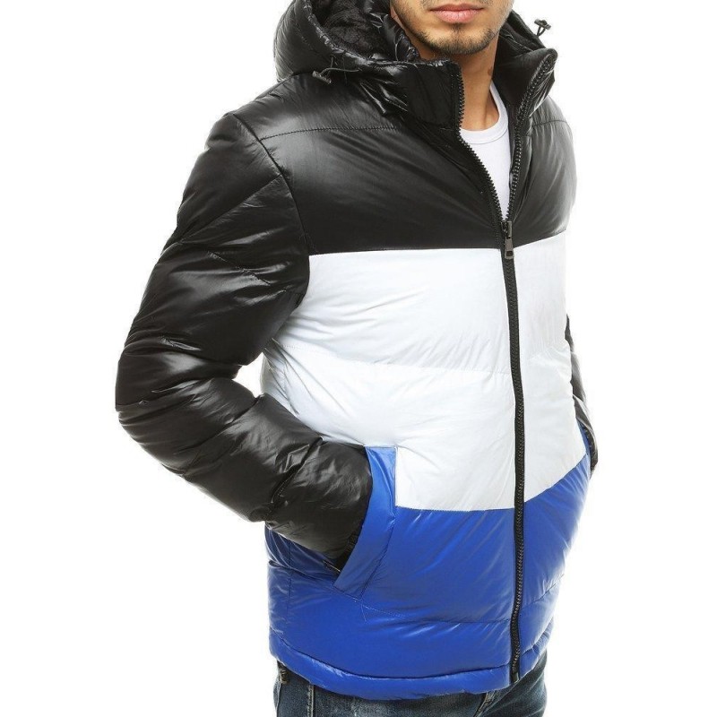 Zimná pánska prešívaná bunda TX3429 - čierna