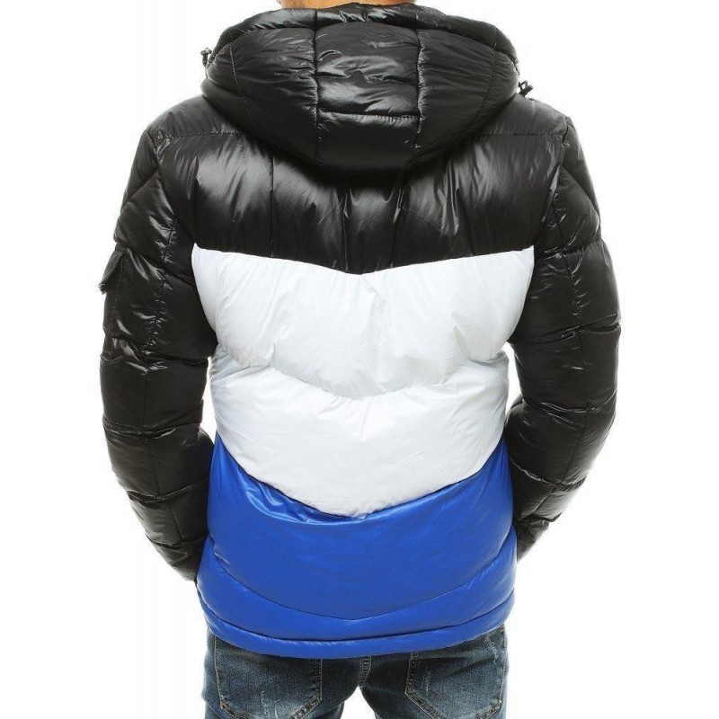 Zimná pánska prešívaná bunda TX3429 - čierna