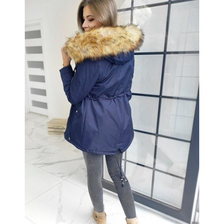 Dámska tmavomodrá zimná parka VISTEO TY1462
