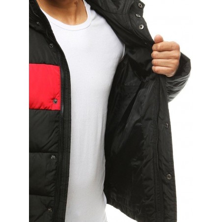 Pánska zimná prešívaná bunda TX3474 - čierna