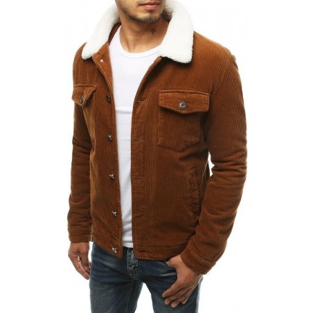 Pánska menčestrová bunda TX3481 - kamelová