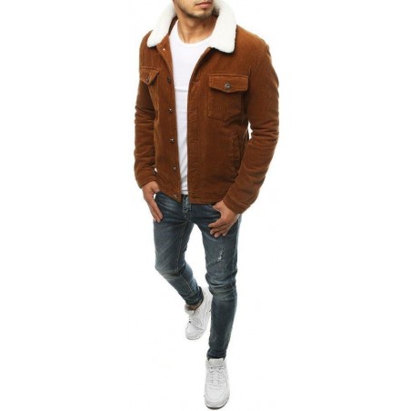 Pánska menčestrová bunda TX3481 - kamelová