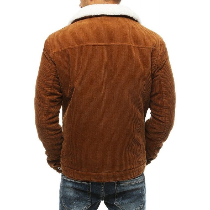 Pánska menčestrová bunda TX3481 - kamelová